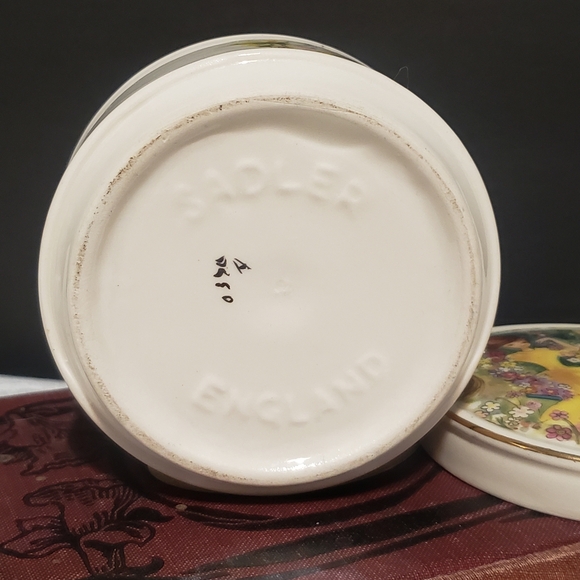 Vintage Sadler Trinket Box Lidded - Picture 7 of 10